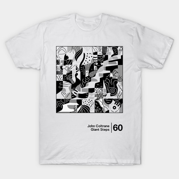 John Coltrane - Giant Steps - Minimal Style Graphic Artwork T-Shirt by saudade